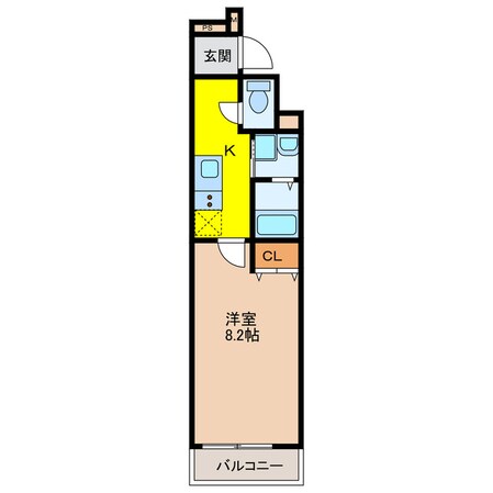 フジパレス出来島EASTⅢ番館の物件間取画像